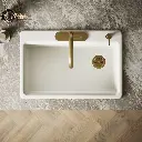 Kohler 5871-4A2-96 Riverby Sink, Single, Sr, 4-Hole