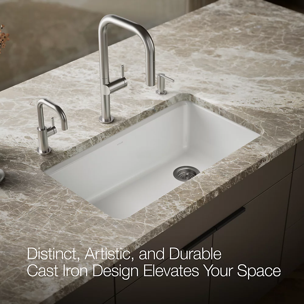 Kohler 5871-5UA1-0 Riverby Sink Single Uc 5U-Hole