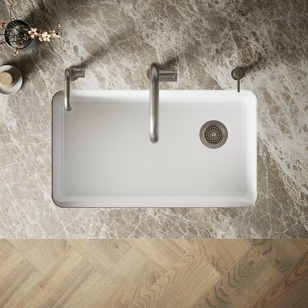 Kohler 5871-5UA1-0 Riverby Sink Single Uc 5U-Hole