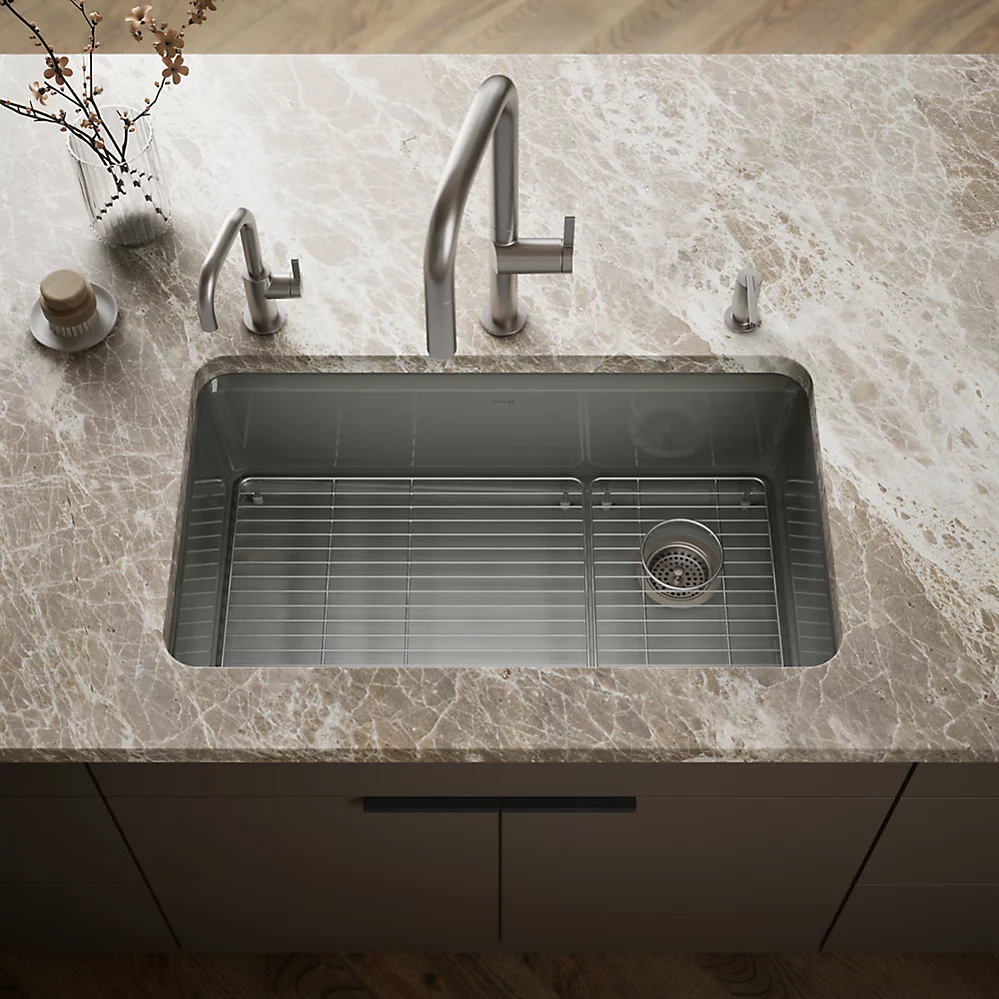 Kohler 5871-5UA1-58 Riverby Sink Single Uc 5U-Hole