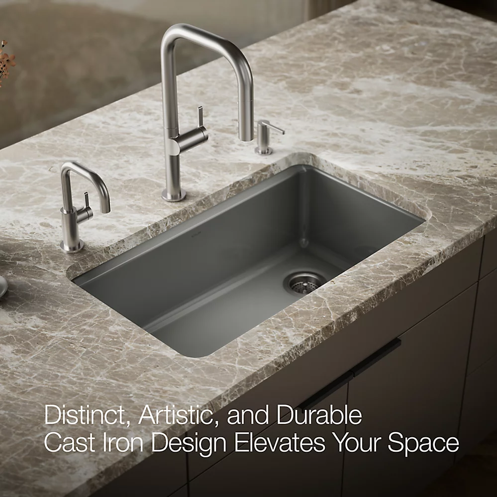 Kohler 5871-5UA1-58 Riverby Sink Single Uc 5U-Hole