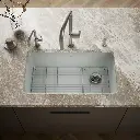Kohler 5871-5UA1-95 Riverby Sink Single Uc 5U-Hole