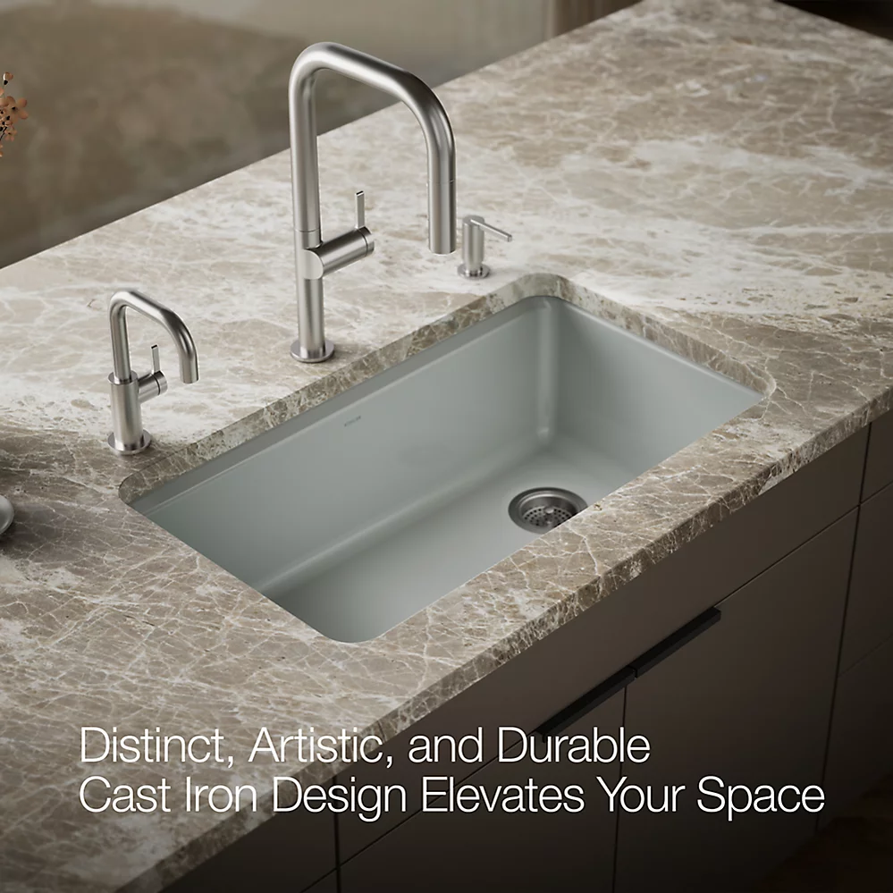 Kohler 5871-5UA1-95 Riverby Sink Single Uc 5U-Hole