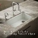 Kohler 5871-5UA1-FF Riverby Sink Single Uc 5U-Hole