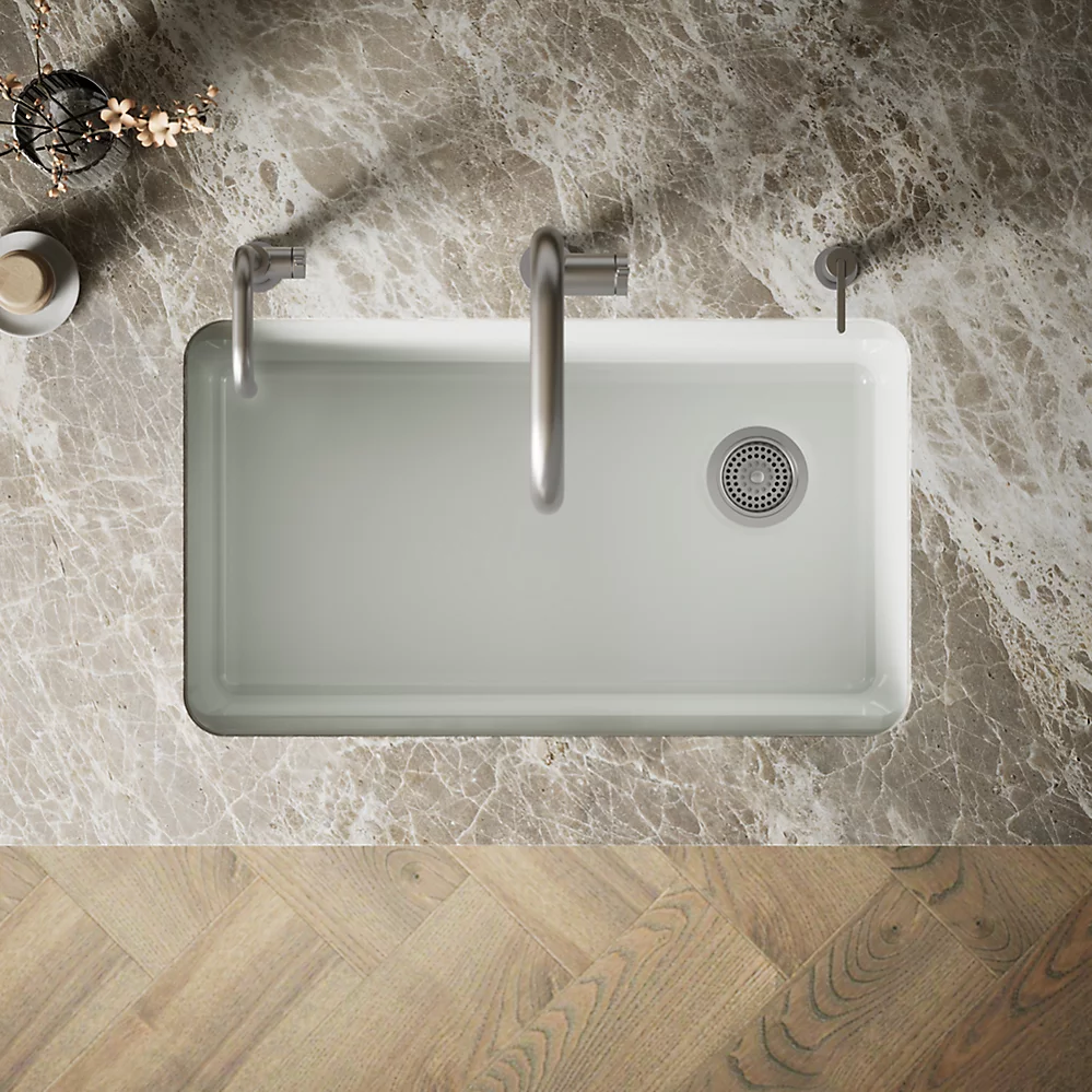 Kohler 5871-5UA1-FF Riverby Sink Single Uc 5U-Hole