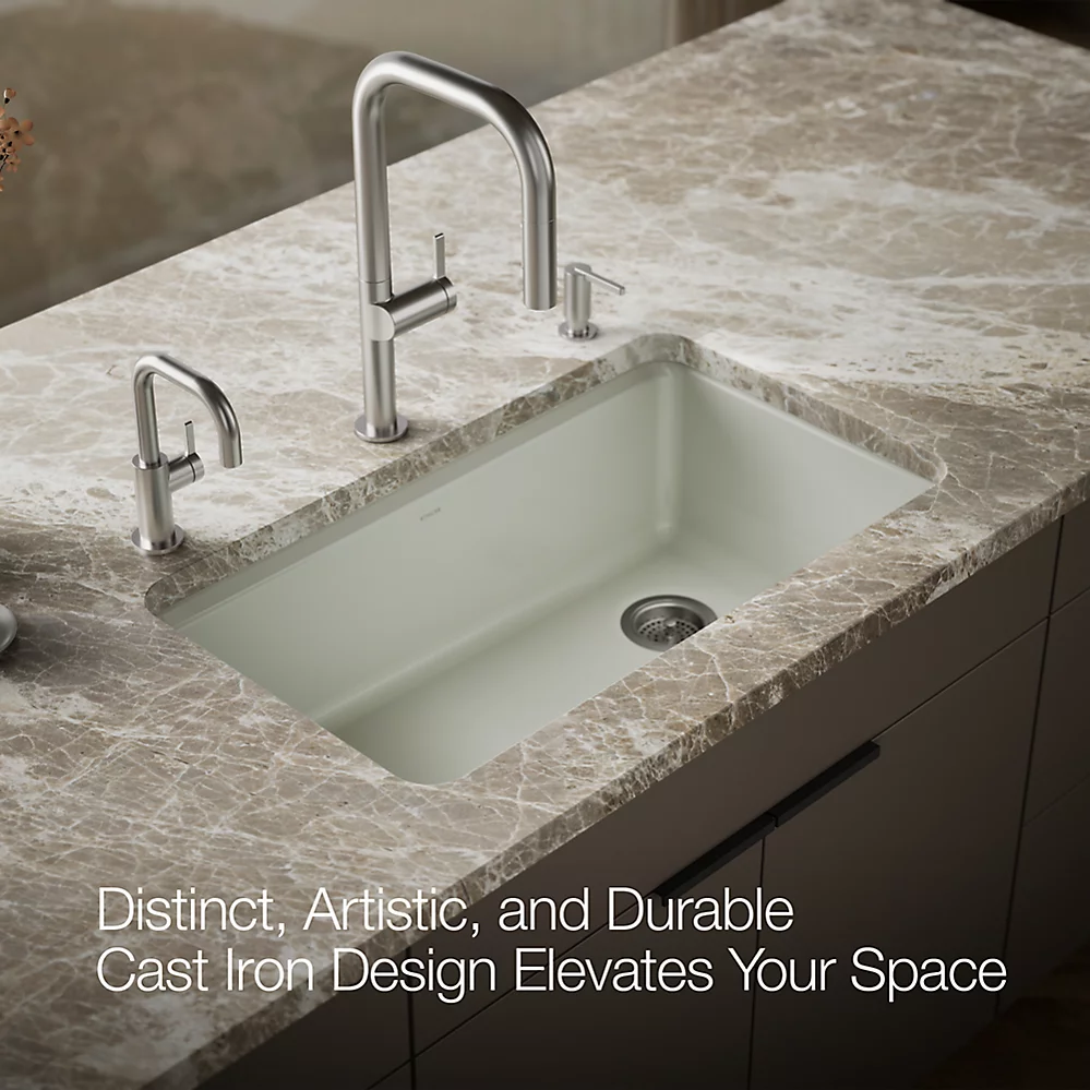 Kohler 5871-5UA1-NY Riverby Sink Single Uc 5U-Hole