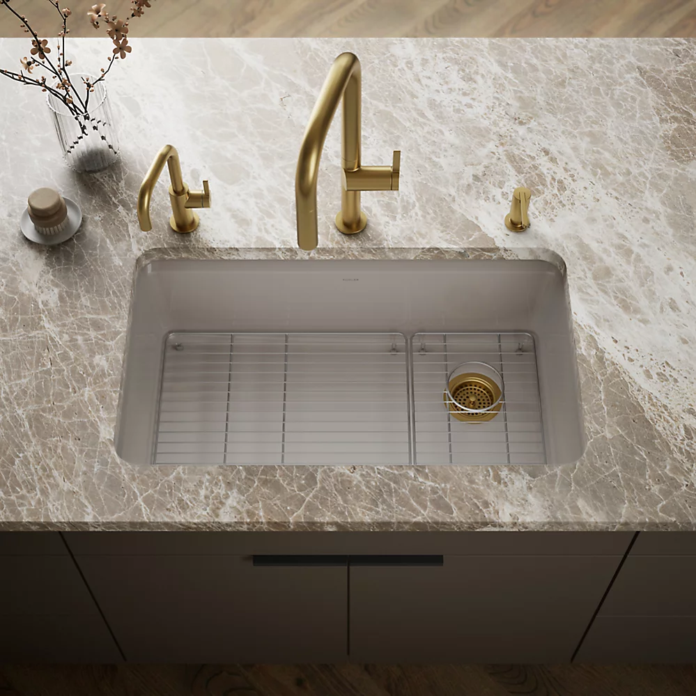 Kohler 5871-5UA1-TRF Riverby Sink Single Uc 5U-Hole