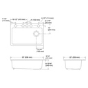 Kohler 5871-5UA1-TRF Riverby Sink Single Uc 5U-Hole