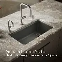 Kohler 5871-5UA3-58 Riverby Sink, Single, Uc, 5U-Hole