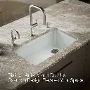Kohler 5871-5UA3-95 Riverby Sink, Single, Uc, 5U-Hole