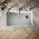 Kohler 5871-5UA3-95 Riverby Sink, Single, Uc, 5U-Hole