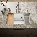 Kohler 5871-5UPC-0 Riverby Sink Single Uc 5U-Hole