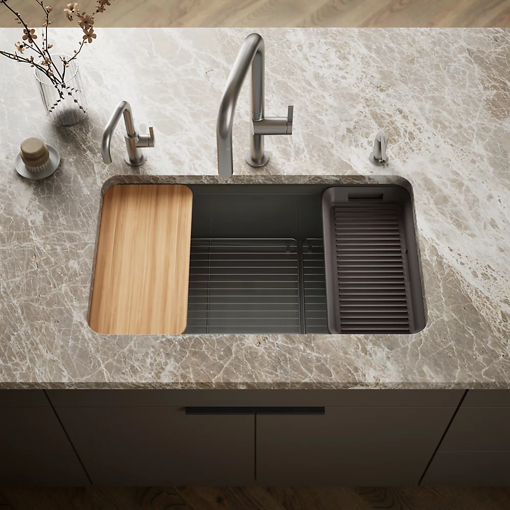 Kohler 5871-5UPC-58 Riverby Sink Single Uc 5U-Hole