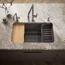 Kohler 5871-5UPC-58 Riverby Sink Single Uc 5U-Hole