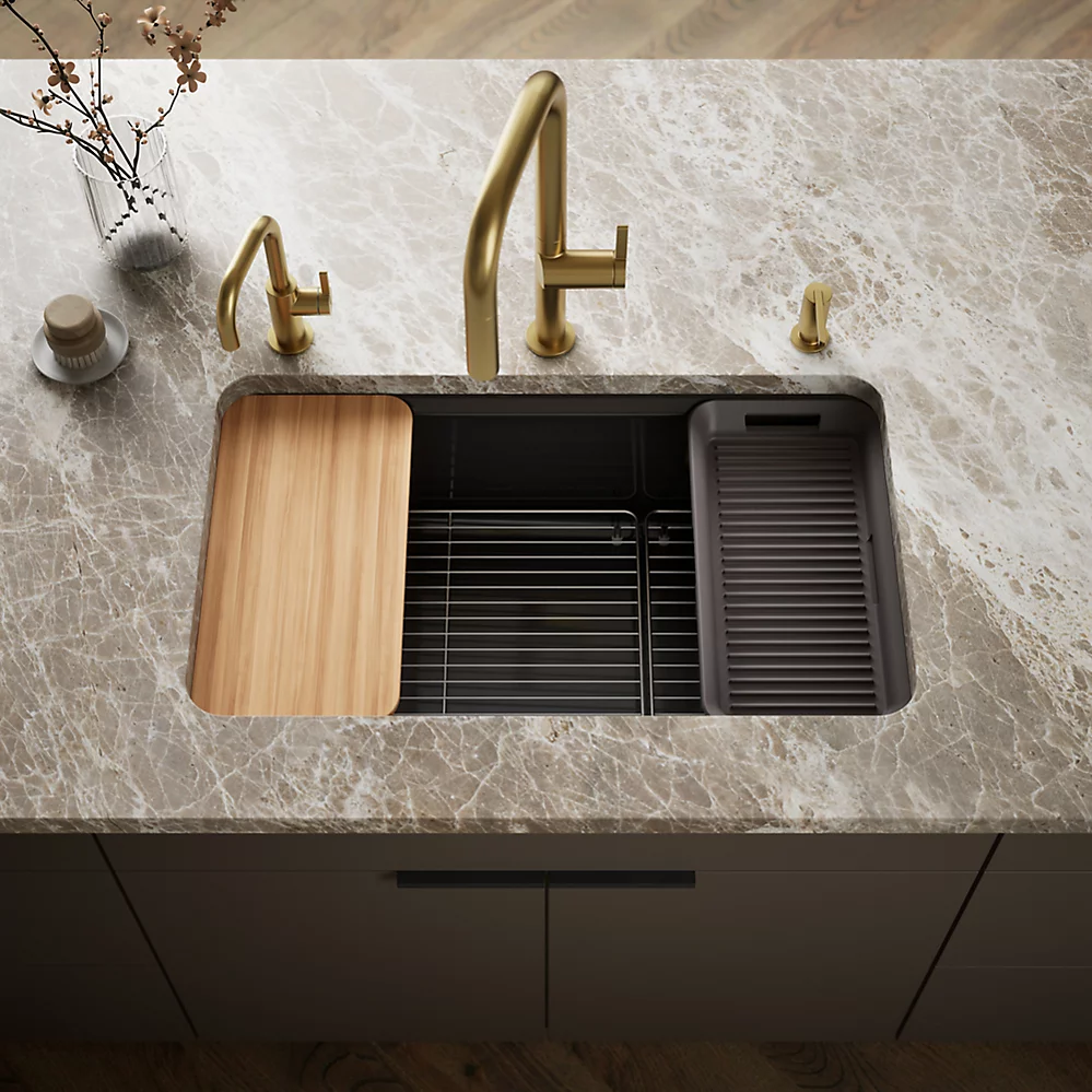 Kohler 5871-5UPC-7 Riverby Sink Single Uc 5U-Hole