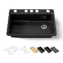 Kohler 5871-5UPC-7 Riverby Sink Single Uc 5U-Hole