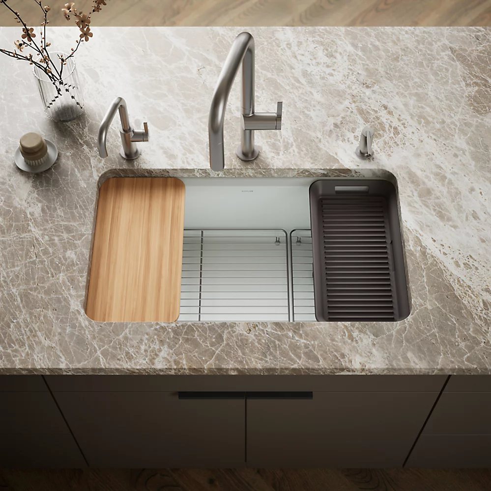 Kohler 5871-5UPC-95 Riverby Sink Single Uc 5U-Hole