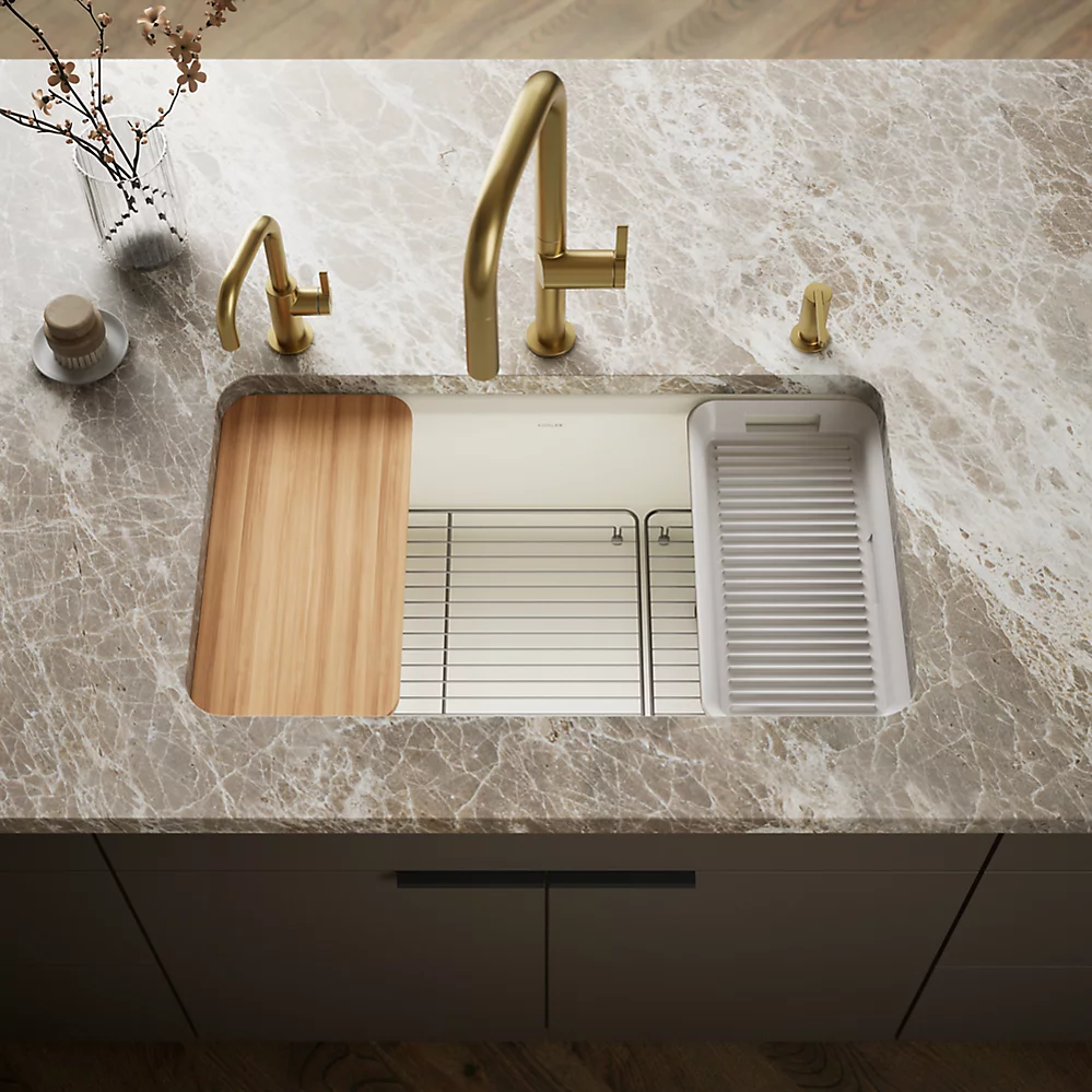 Kohler 5871-5UPC-96 Riverby Sink Single Uc 5U-Hole