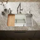 Kohler 5871-5UPC-NY Riverby Sink Single Uc 5U-Hole