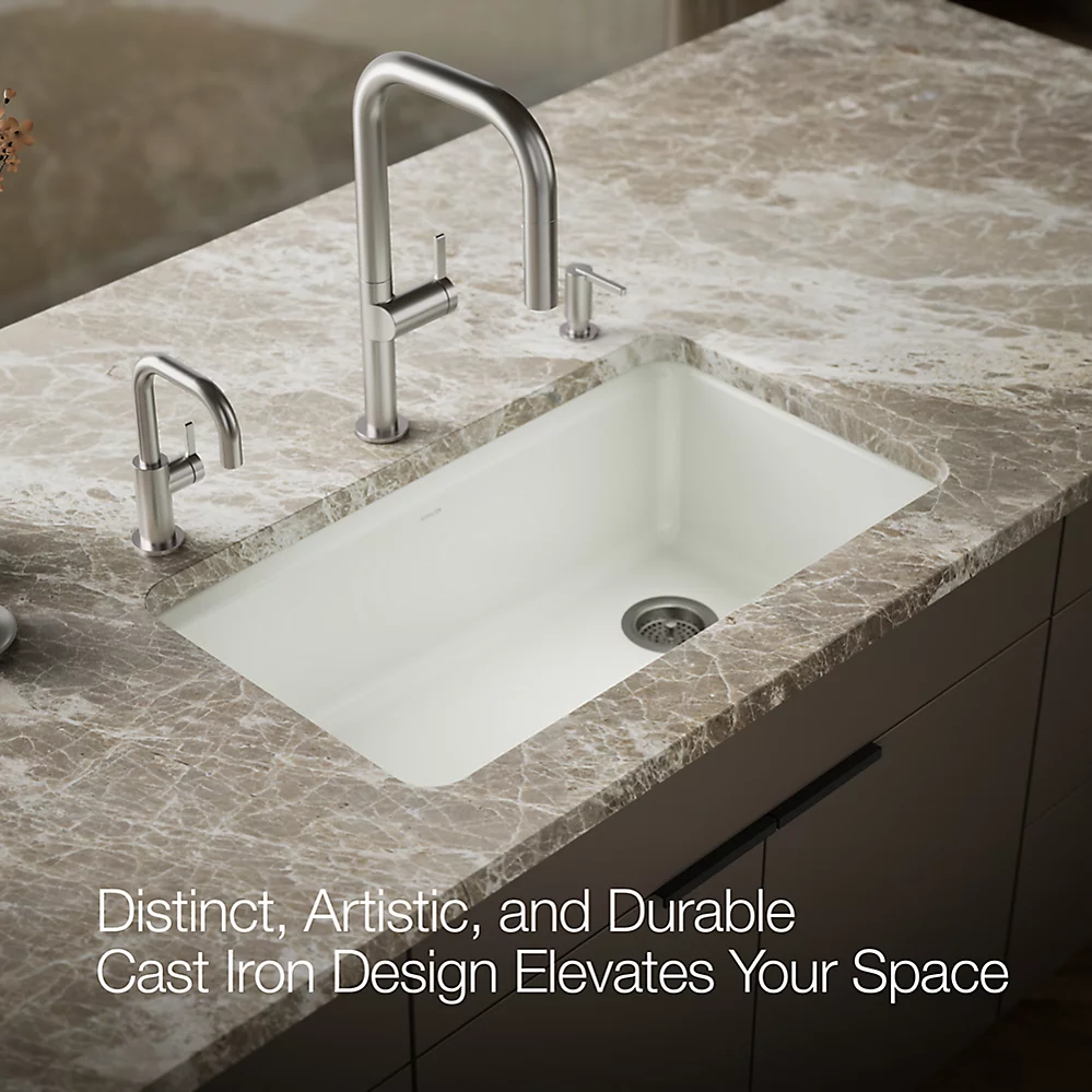 Kohler 5871-5UPC-NY Riverby Sink Single Uc 5U-Hole