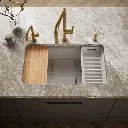 Kohler 5871-5UPC-TRF Riverby Sink Single Uc 5U-Hole