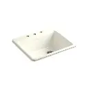 Kohler 5872-3A1-96 Riverby Sink, Single, Sr, 3-Hole