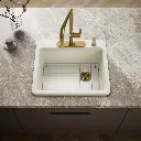 Kohler 5872-4A1-96 Riverby Sink, Single, Sr, 4-Hole