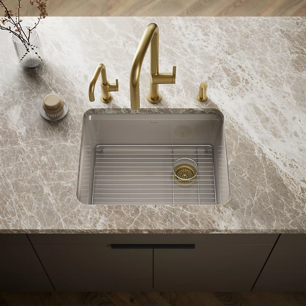 Kohler 5872-5UA1-TRF Riverby Sink Single Uc 5U-Hole