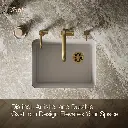 Kohler 5872-5UA1-TRF Riverby Sink Single Uc 5U-Hole