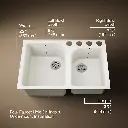 Kohler 5931-4U-96 Executive Chef Uc Sink