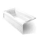 Kohler 1259-LA-0 Mariposa 72" x 36" Alcove Bath Left Drain White