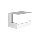 Gessi 20849 Rettangolo Wall Mounted Tissue Holder With Cover Chrome 1
