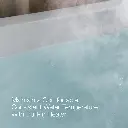 Kohler 1849-GH-96 Underscore 60" x 36" Drop-in Heated Bubble Massage Air Bath Biscuit