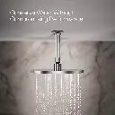 Kohler 13689-CP Contemporary Round 10 Rainhead With Katalyst Air-Induction Spray 2.5 GPM 