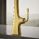 Kohler 22062-2MB Graze Pull Down Kitchen Sink Faucet Vibrant Brushed Modern Brass