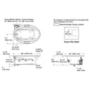 Kohler 6347-CB-0 Sunward 66X42 Oval Flexjet Whirlpool