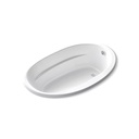 Kohler 6347-GH-0 Sunward Heated Bubblemassage Bath, 66