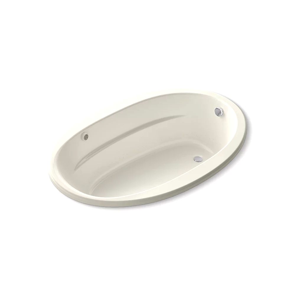Kohler 6347-GHW-96 Sunward Heated Bbm Bask Bath, 66