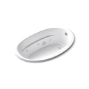 Kohler 6347-H-0 Sunward 66X42 Oval Flexjet Wp W/Heat