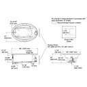Kohler 6347-H-0 Sunward 66X42 Oval Flexjet Wp W/Heat