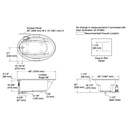 Kohler 6347-HB-0 Sunward 66X42 Oval Flexjet Wp W/Heat