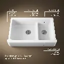 Kohler 6349-0 Whitehaven Hayridge Uc 36 Sd 9 Sink