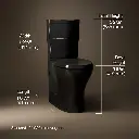 Kohler 6355-7 Persuade Curv 2-Piece Toilet, Ea