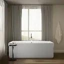 Kohler 6366-0 Stargaze Fs 72 Bath W/Straight Apron
