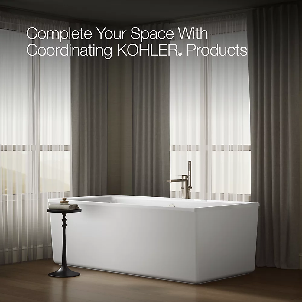 Kohler 6366-0 Stargaze Fs 72 Bath W/Straight Apron