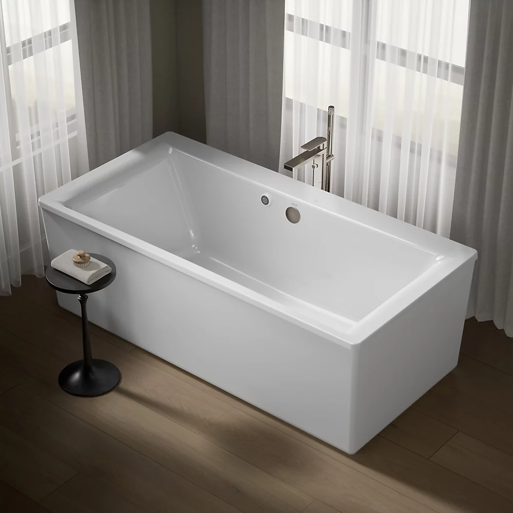 Kohler 6366-W1-0 Stargaze Fs 72 Bath W/Straight Apron