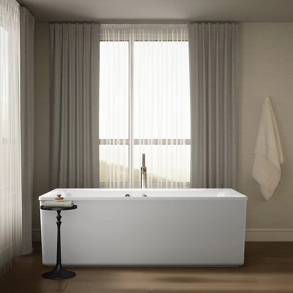 Kohler 6366-W1-0 Stargaze Fs 72 Bath W/Straight Apron