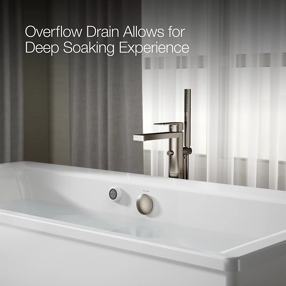 Kohler 6366-W1-0 Stargaze Fs 72 Bath W/Straight Apron