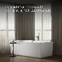 Kohler 6366-W1-0 Stargaze Fs 72 Bath W/Straight Apron