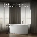 Kohler 6368-W1-0 Sunstruck Fs Bask Bath W/Strght Apron